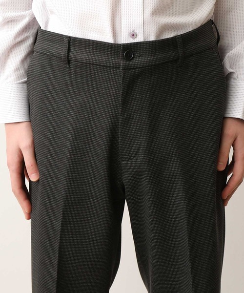 JUNRED（ジュンレッド）の「TRニット総柄PT トラウザー（スラックス・メンズ・グレー/チャコールグレー/ネイビー・M/L/LL）」の17枚目の写真