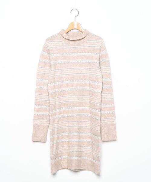 新着商品 ボーダー柄ニットワンピース 人気第1位 Help Traino Id