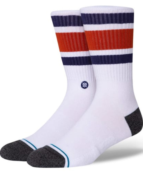 STANCE（スタンス）の「STANCE/スタンス ソックス BOYD ST A556A20BOS（ソックス/靴下・メンズ・ホワイト/ホワイト×レッド/ホワイト系その他/ブラック/ホワイト系その他2/ネイビー/ベージュ/ピンク/ホワイト系その他3/ブラウン系その他/クリーム/ベージュ系その他/ロイヤルブルー/ホワイト×ブルー/ホワイト系その他4/ホワイト×ブラウン/アイボリー/グリーン/タン/ブラウン・L/S/M）」の5枚目の写真