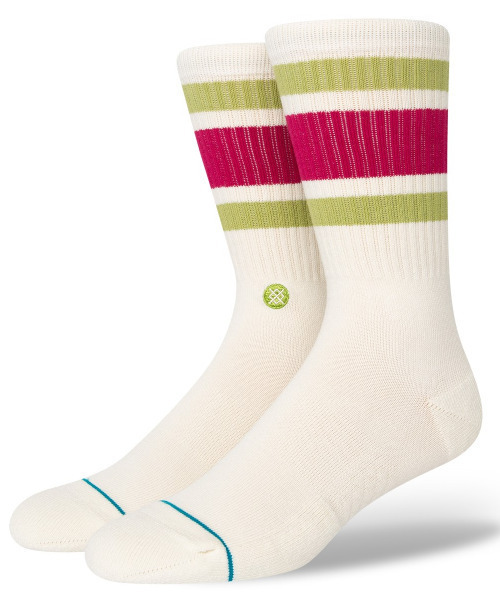 STANCE（スタンス）の「STANCE/スタンス ソックス BOYD ST A556A20BOS（ソックス/靴下・メンズ・ホワイト/ホワイト×レッド/ホワイト系その他/ブラック/ホワイト系その他2/ネイビー/ベージュ/ピンク/ホワイト系その他3/ブラウン系その他/クリーム/ベージュ系その他/ロイヤルブルー/ホワイト×ブルー/ホワイト系その他4/ホワイト×ブラウン/アイボリー/グリーン/タン/ブラウン・L/S/M）」の20枚目の写真