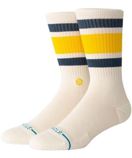 STANCE（スタンス）の「STANCE/スタンス ソックス BOYD ST A556A20BOS（ソックス/靴下・メンズ・ホワイト/ホワイト×レッド/ホワイト系その他/ブラック/ホワイト系その他2/ネイビー/ベージュ/ピンク/ホワイト系その他3/ブラウン系その他/クリーム/ベージュ系その他/ロイヤルブルー/ホワイト×ブルー/ホワイト系その他4/ホワイト×ブラウン/アイボリー/グリーン/タン/ブラウン・L/S/M）」の14枚目の写真