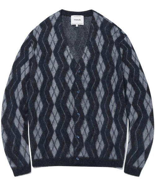 vivastudio モヘアカーディガン VIVASTUDIO（ビバスタジオ）の「MOHAIR CARDIGAN（カーディガン