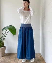 プランテーション綿ストレッチパンツ Plantation（プランテーション）の「コットンストレッチデニム