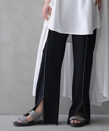 n'OrLABEL | 『センターラインスリットリブパンツ』(その他パンツ)