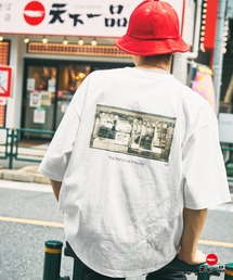 【天下一品×MONO-MART】コラボ オーバーサイズ 限定デザイン半袖カットソー