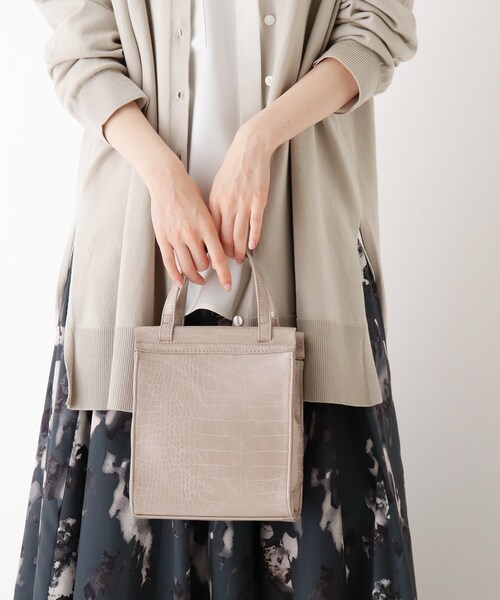 セール クロコ調メタルバーミニショルダー 2way ショルダーバッグ Opaque Clip オペークドットクリップ のファッション通販 Zozotown