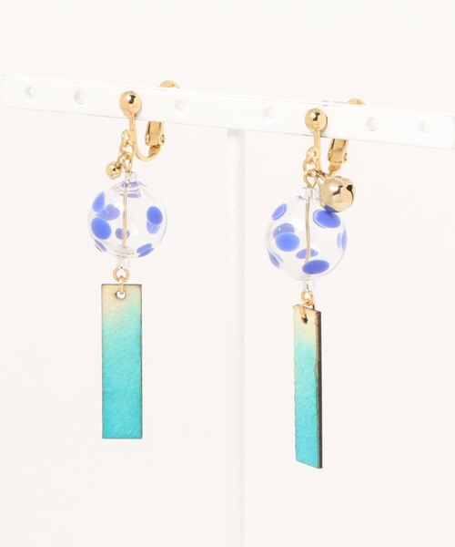 輝く葉っぱ　　イヤリング価格となっております 錫 葉っぱのイヤリング: オーガニックライフ・コスメ・雑貨