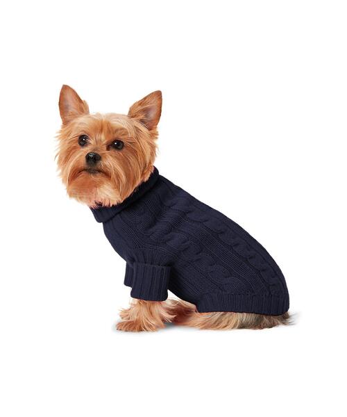 RALPH LAUREN HOME（ラルフ ローレン ホーム）の「ケーブル カシミヤ ドッグ セーター（ペットウェア）」 WEAR