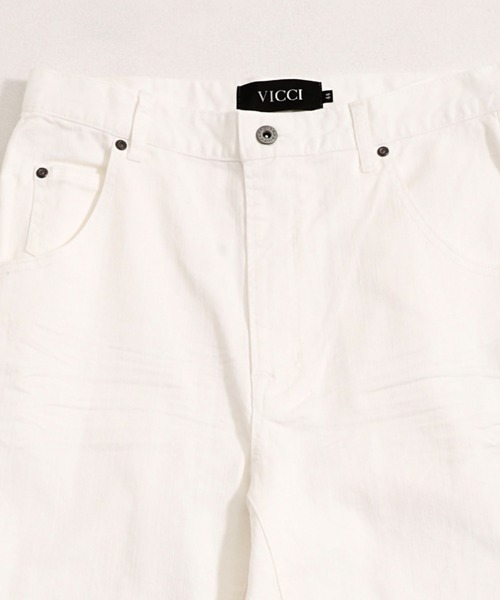 SILVER BULLET(シルバーバレット)の「『vicci/ヴィッチ』ストレッチサルエルスキニーデニムパンツ(デニムパンツ・メンズ・ブルー/ホワイト/ブラック/インディゴブルー/ベージュ・S/L/M/XL)」の7枚目の写真