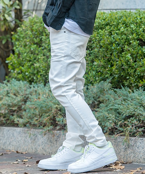 SILVER BULLET(シルバーバレット)の「『vicci/ヴィッチ』ストレッチサルエルスキニーデニムパンツ(デニムパンツ・メンズ・ブルー/ホワイト/ブラック/インディゴブルー/ベージュ・S/L/M/XL)」の12枚目の写真