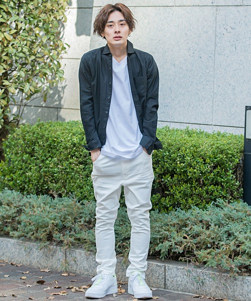 SILVER BULLET(シルバーバレット)の「『vicci/ヴィッチ』ストレッチサルエルスキニーデニムパンツ(デニムパンツ・メンズ・ブルー/ホワイト/ブラック/インディゴブルー/ベージュ・S/L/M/XL)」の15枚目の写真