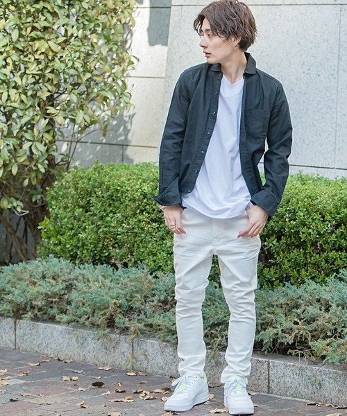 SILVER BULLET(シルバーバレット)の「『vicci/ヴィッチ』ストレッチサルエルスキニーデニムパンツ(デニムパンツ・メンズ・ブルー/ホワイト/ブラック/インディゴブルー/ベージュ・S/L/M/XL)」の16枚目の写真