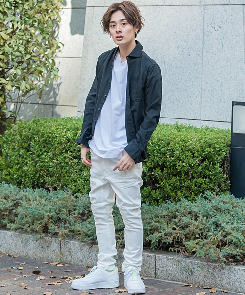 SILVER BULLET(シルバーバレット)の「『vicci/ヴィッチ』ストレッチサルエルスキニーデニムパンツ(デニムパンツ・メンズ・ブルー/ホワイト/ブラック/インディゴブルー/ベージュ・S/L/M/XL)」の17枚目の写真