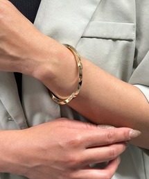 Burner（バーナー）の「【OKUOKU　0909】マルチデザイン ステンレス バングル ブレスレット  oku-brac-10（ブレスレット）」