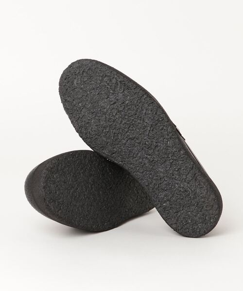 atmos pink（アトモスピンク）の「FRED PERRY × GEORGE COX TEXTURED LEATHER PENNY LOAFER / フレッドペリー × ジョージ コックス テクスチャー レザー ペニーローファー（ローファー・メンズ・ブラック・24.0cm/25.0cm/26.0cm/27.0cm/28.0cm/23.0cm）」の3枚目の写真