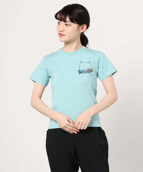 THE BAREFOOT（ベアフット）の「NSB 20SJ01KC16SB（Tシャツ/カットソー・キッズ・サックスブルー/ホワイト/グレー・S/L/M）」の3枚目の写真