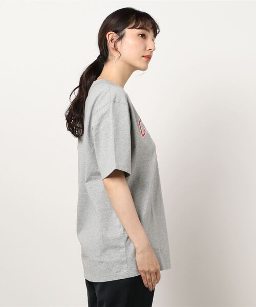 Factor=（ファクターイコール）の「【Champion】T-SHIRT（Tシャツ/カットソー・レディース・ホワイト/グレー・L）」の9枚目の写真