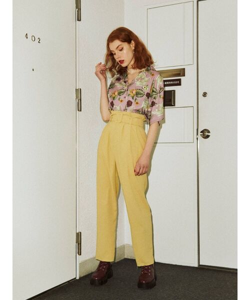 jouetie（ジュエティ）の「ジャパンヴィンテージアロハシャツ（シャツ/ブラウス・レディース・ブラック/オフホワイト/ピンク・MEDIUM）」の13枚目の写真