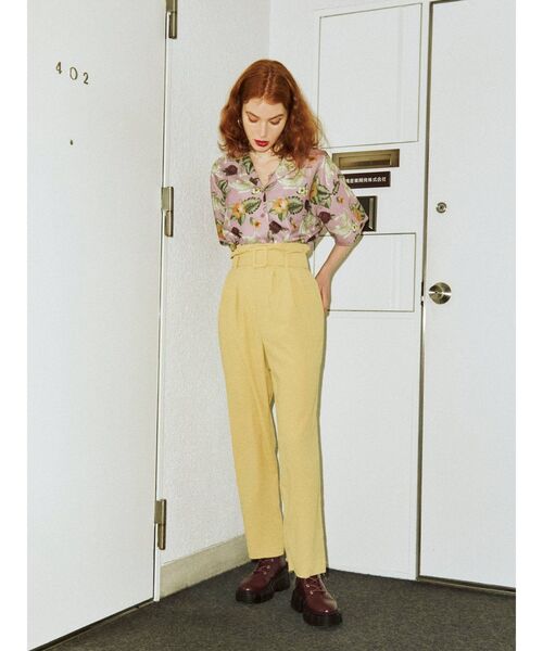 jouetie（ジュエティ）の「ジャパンヴィンテージアロハシャツ（シャツ/ブラウス・レディース・ブラック/オフホワイト/ピンク・MEDIUM）」の22枚目の写真