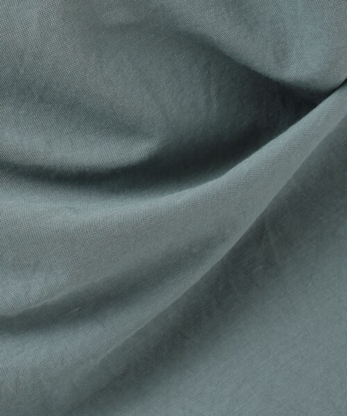 SHARE PARK（シェアパーク）の「【洗える】ナチュラルワッシャーウエストギャザーワンピース（ワンピース・レディース・ブルー系/カーキ系/ベージュ系/グレー系・0/1）」の18枚目の写真