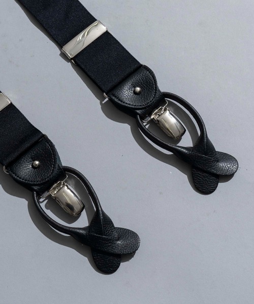 MAISON SPECIAL（メゾンスペシャル）の「《ユニセックスアイテム》【COLLABORATION ITEM】ALBERT THURSTON/アルバートサーストン サスペンダー 【MAISON SPECIAL/メゾンスペシャル】（サスペンダー・メンズ・ホワイト/ブラック/パープル/オフホワイト/サックスブルー/オレンジ・FREE）」の8枚目の写真