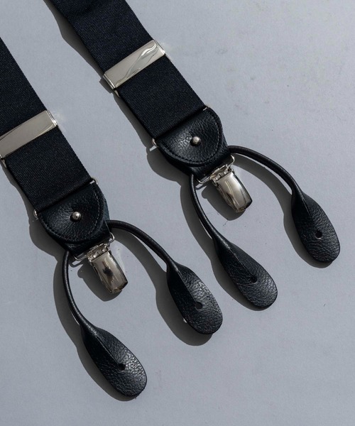 MAISON SPECIAL（メゾンスペシャル）の「《ユニセックスアイテム》【COLLABORATION ITEM】ALBERT THURSTON/アルバートサーストン サスペンダー 【MAISON SPECIAL/メゾンスペシャル】（サスペンダー・メンズ・ホワイト/ブラック/パープル/オフホワイト/サックスブルー/オレンジ・FREE）」の9枚目の写真