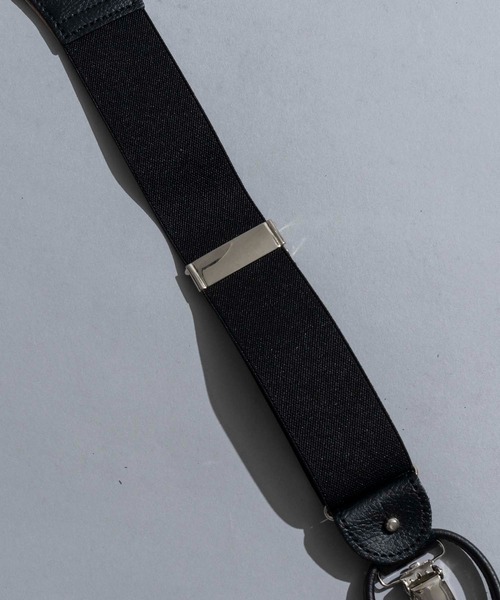 MAISON SPECIAL（メゾンスペシャル）の「《ユニセックスアイテム》【COLLABORATION ITEM】ALBERT THURSTON/アルバートサーストン サスペンダー 【MAISON SPECIAL/メゾンスペシャル】（サスペンダー・メンズ・ホワイト/ブラック/パープル/オフホワイト/サックスブルー/オレンジ・FREE）」の10枚目の写真