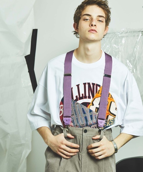 MAISON SPECIAL（メゾンスペシャル）の「《ユニセックスアイテム》【COLLABORATION ITEM】ALBERT THURSTON/アルバートサーストン サスペンダー 【MAISON SPECIAL/メゾンスペシャル】（サスペンダー・メンズ・ホワイト/ブラック/パープル/オフホワイト/サックスブルー/オレンジ・FREE）」の15枚目の写真