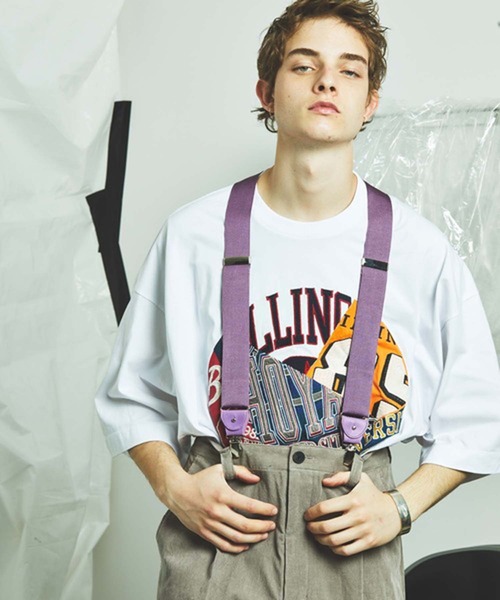 MAISON SPECIAL（メゾンスペシャル）の「《ユニセックスアイテム》【COLLABORATION ITEM】ALBERT THURSTON/アルバートサーストン サスペンダー 【MAISON SPECIAL/メゾンスペシャル】（サスペンダー・メンズ・ホワイト/ブラック/パープル/オフホワイト/サックスブルー/オレンジ・FREE）」の17枚目の写真