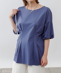 COLONY 2139 | 《抗菌・防臭》【SMART COLLECTION】抗菌スマートウエストタック半袖トップス(Tシャツ/カットソー)