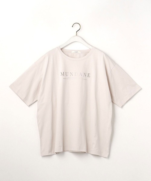 Grand PARK（グランドパーク）の「ヴィンテージライクフェードプリントTシャツ（Tシャツ/カットソー・レディース・ダークブラウン/ピンク/モスグリーン/クリーム・FREE）」の3枚目の写真