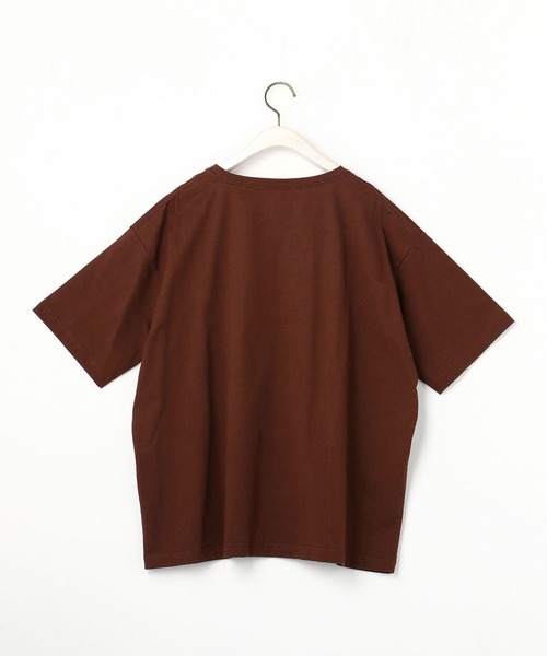 Grand PARK（グランドパーク）の「ヴィンテージライクフェードプリントTシャツ（Tシャツ/カットソー・レディース・ダークブラウン/ピンク/モスグリーン/クリーム・FREE）」の10枚目の写真