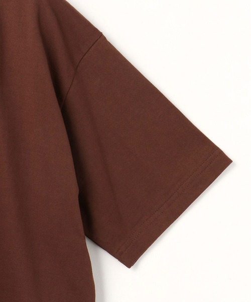 Grand PARK（グランドパーク）の「ヴィンテージライクフェードプリントTシャツ（Tシャツ/カットソー・レディース・ダークブラウン/ピンク/モスグリーン/クリーム・FREE）」の8枚目の写真