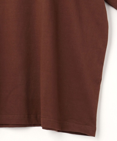 Grand PARK（グランドパーク）の「ヴィンテージライクフェードプリントTシャツ（Tシャツ/カットソー・レディース・ダークブラウン/ピンク/モスグリーン/クリーム・FREE）」の9枚目の写真