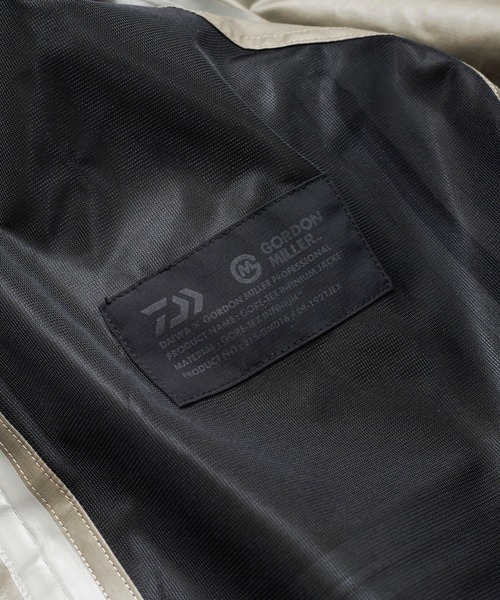 DAIWA（ダイワ）の「DAIWA × GORDON MILLER　GORE-TEX INFINIUM JACKET (ダイワ ゴードンミラー ゴアテックス インフィニウム ジャケット)(2colors)(Men's)(21S-GM016)（ナイロンジャケット・メンズ・ブラック/オリーブドラブ・M/L/XL）」の20枚目の写真