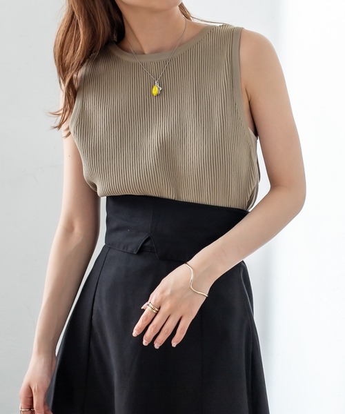 mystic（ミスティック）の「Lara マリアイエロー×クロスネックレス（ネックレス・レディース・シルバー・ONE SIZE）」の7枚目の写真