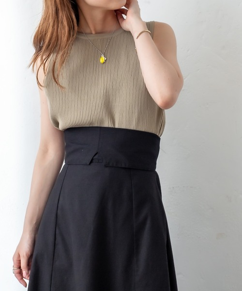 mystic（ミスティック）の「Lara マリアイエロー×クロスネックレス（ネックレス・レディース・シルバー・ONE SIZE）」の10枚目の写真