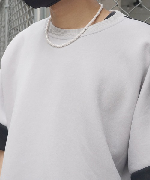 SBG（エスビー）の「SBG パールダブルチェーンネックレス（ネックレス・メンズ・シルバー/シルバー系その他/シルバー系その他2/シルバー系その他3・55cm）」の8枚目の写真