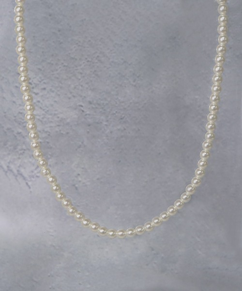 SBG（エスビー）の「SBG パールダブルチェーンネックレス（ネックレス・メンズ・シルバー/シルバー系その他/シルバー系その他2/シルバー系その他3・55cm）」の22枚目の写真