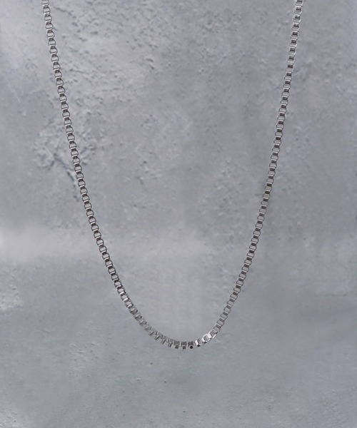 SBG（エスビー）の「SBG パールダブルチェーンネックレス（ネックレス・メンズ・シルバー/シルバー系その他/シルバー系その他2/シルバー系その他3・55cm）」の20枚目の写真