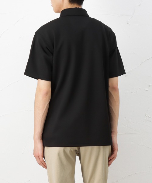 NAVY（ネイビー）の「レピュールボタンダウンポロシャツ（ポロシャツ・メンズ・ホワイト/ブラック/ネイビー/サックスブルー・S/M/L/XL）」の8枚目の写真