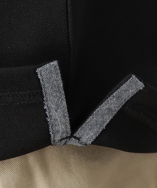 NAVY（ネイビー）の「レピュールボタンダウンポロシャツ（ポロシャツ・メンズ・ホワイト/ブラック/ネイビー/サックスブルー・S/M/L/XL）」の10枚目の写真