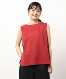 バックタックノースリーブ