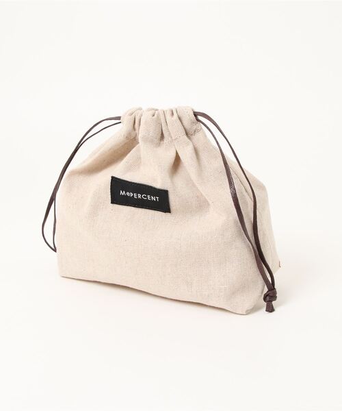 Me%（ミィパーセント）の「PVCキンチャクツキショルダーバッグ（ショルダーバッグ・レディース・アイボリー/ダークブラウン/ブラック・FREE）」の6枚目の写真