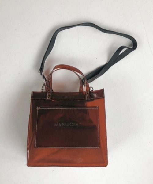 Me%（ミィパーセント）の「PVCキンチャクツキショルダーバッグ（ショルダーバッグ・レディース・アイボリー/ダークブラウン/ブラック・FREE）」の13枚目の写真