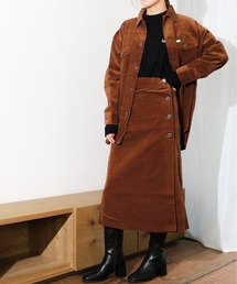 Lee/リー　細畝コーデュロイ ラップスカート