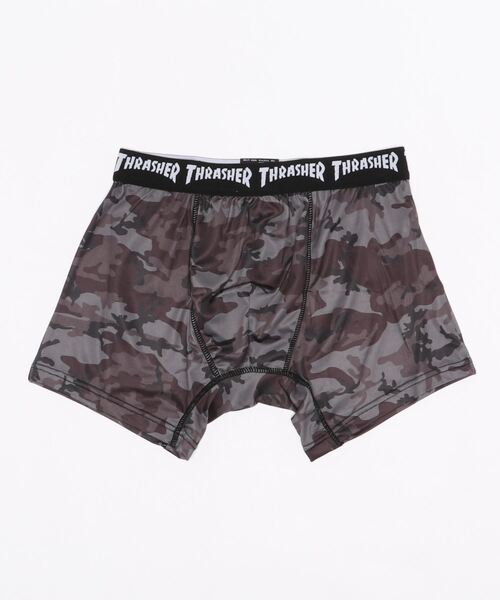 THRASHER(スラッシャー)の「THRASHER/スラッシャー BOXER TRUNKS ボクサートランクス(ボクサーパンツ・メンズ・ブラック/ブラック×ホワイト/グリーン/グレー系カモフラージュ/レッド/ブラック系その他2/ホワイト/グリーン系カモフラージュ/ブルー系その他2/ブルー/ブラック×イエロー/グレー系その他/グレー/ブラック×レッド/グレー系その他2/イエロー/ネイビー/ブラック系その他・L/LL/M)」の18枚目の写真