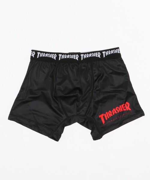 THRASHER(スラッシャー)の「THRASHER/スラッシャー BOXER TRUNKS ボクサートランクス(ボクサーパンツ・メンズ・ブラック/ブラック×ホワイト/グリーン/グレー系カモフラージュ/レッド/ブラック系その他2/ホワイト/グリーン系カモフラージュ/ブルー系その他2/ブルー/ブラック×イエロー/グレー系その他/グレー/ブラック×レッド/グレー系その他2/イエロー/ネイビー/ブラック系その他・L/LL/M)」の6枚目の写真