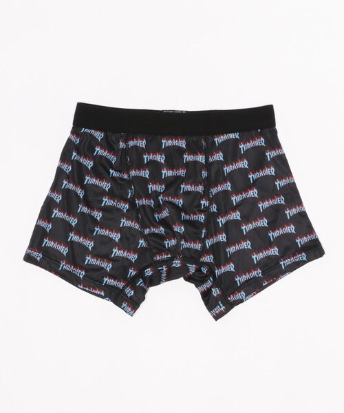 THRASHER(スラッシャー)の「THRASHER/スラッシャー BOXER TRUNKS ボクサートランクス(ボクサーパンツ・メンズ・ブラック/ブラック×ホワイト/グリーン/グレー系カモフラージュ/レッド/ブラック系その他2/ホワイト/グリーン系カモフラージュ/ブルー系その他2/ブルー/ブラック×イエロー/グレー系その他/グレー/ブラック×レッド/グレー系その他2/イエロー/ネイビー/ブラック系その他・L/LL/M)」の13枚目の写真