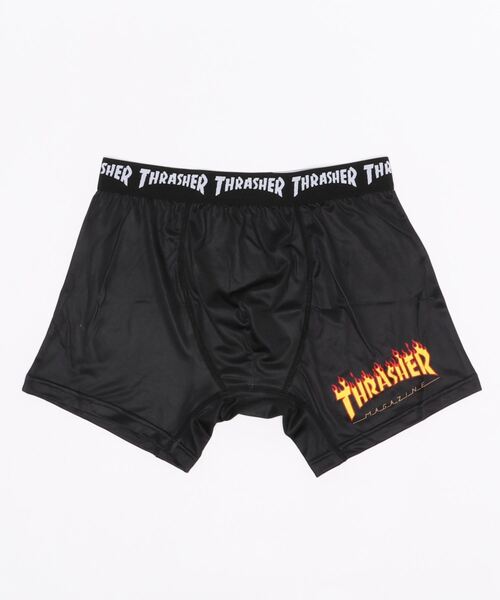 THRASHER(スラッシャー)の「THRASHER/スラッシャー BOXER TRUNKS ボクサートランクス(ボクサーパンツ・メンズ・ブラック/ブラック×ホワイト/グリーン/グレー系カモフラージュ/レッド/ブラック系その他2/ホワイト/グリーン系カモフラージュ/ブルー系その他2/ブルー/ブラック×イエロー/グレー系その他/グレー/ブラック×レッド/グレー系その他2/イエロー/ネイビー/ブラック系その他・L/LL/M)」の8枚目の写真